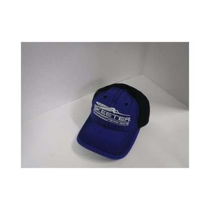 New Authentic Skeeter Richardson Cloth Hat Blue/ Back Black