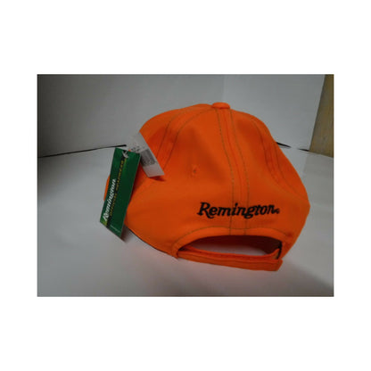 Remington Hat Adjustable Orange /Black Letter R/ Black Bill