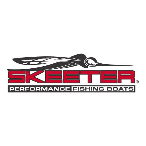 New Authentic Skeeter Carpet Decal  Red/ Black  12