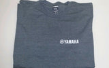 New Yamaha T-Shirt Short Sleeve Gray with White Logo XL