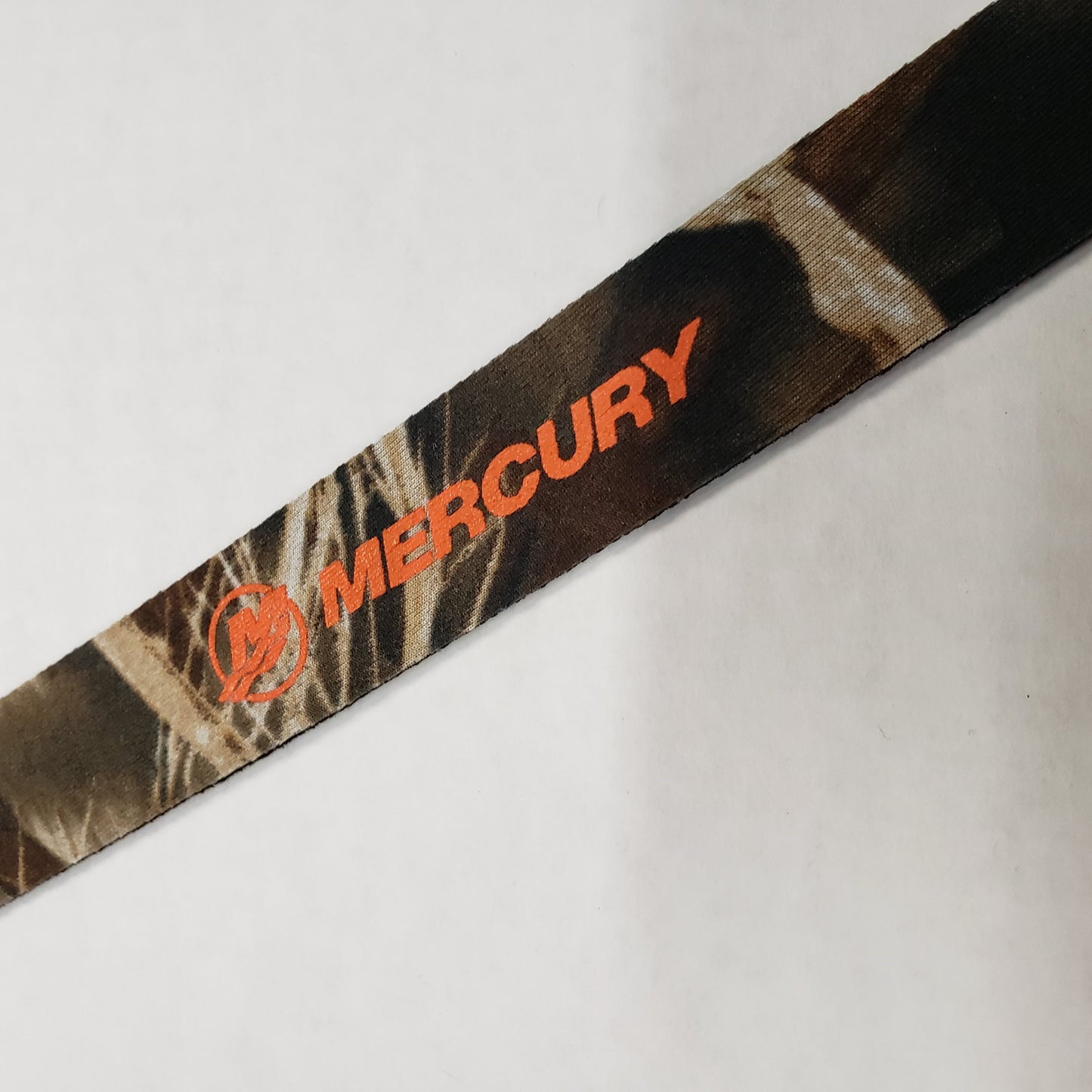 New Authentic Mercury Marine Sunglasses Strap Camo/Orange Logo