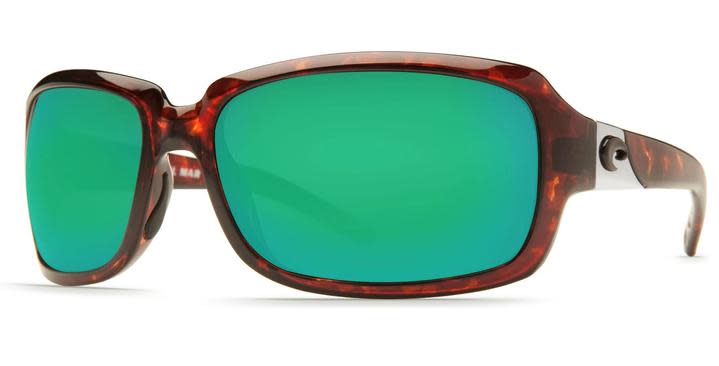 New Authentic Costa Isabela Readers Tortoise/Green Mirror 1.50 580P