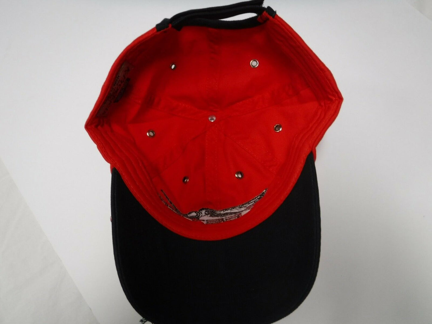 New Authentic Skeeter Richardson Hat  Red Distressed