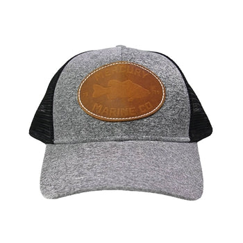 Authentic Mercury Marine Hat Gray Patch Hat/ Black Mesh