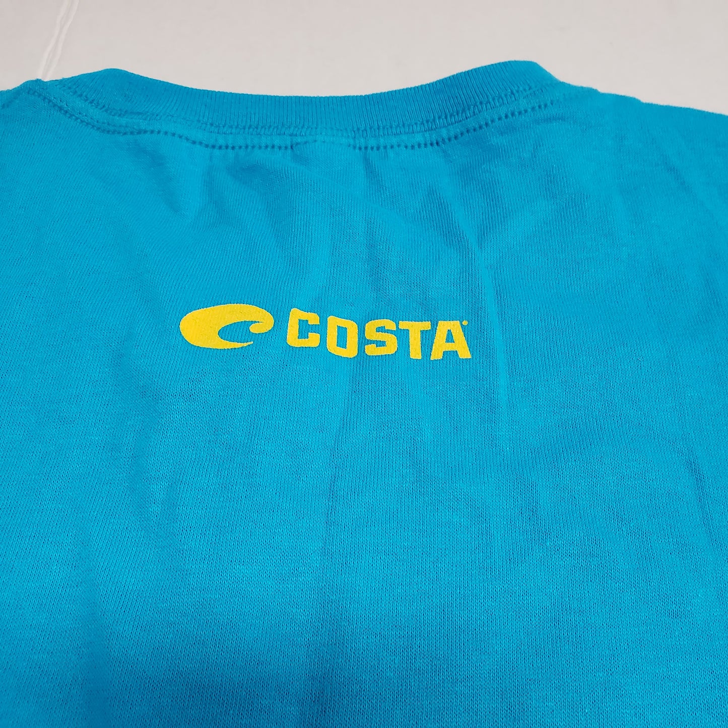 New Authentic Costa Short Sleeve T-Shirt Pez Velas Heather Blue XL
