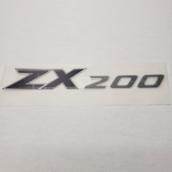 New Authentic Skeeter ZX200 Series Emblem Black 14