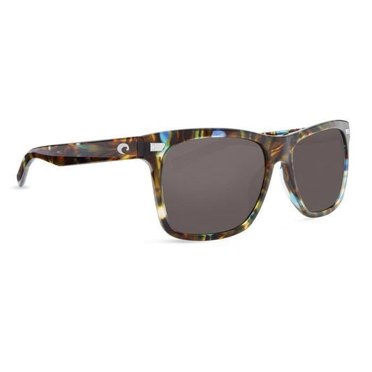 New Authentic Costa Del Mar Aransas Sunglasses 204 Shiny Ocean Tortoise w/Gray Lens 580G