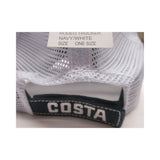 New Authentic Costa Trucker Hat Adjustable Navy with Rodeo Patch Logo White Mesh
